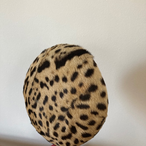 leopard skin hat